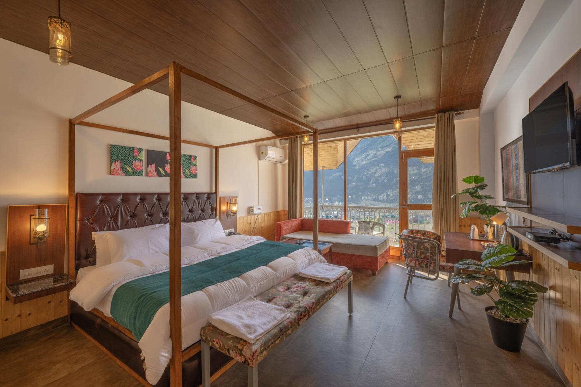 Echor Himalayan Heights Luxe Manali Hotel Exterior photo
